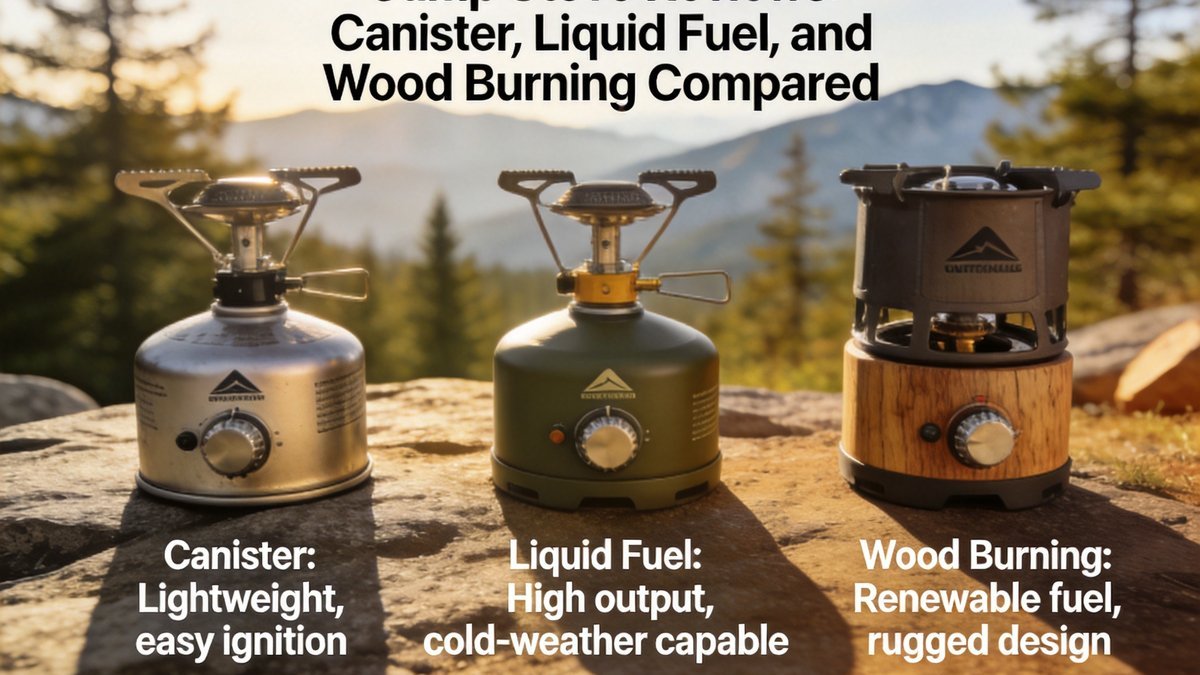 Camp Stove Systems Compared: Canister, Liquid Fuel, and Wood Burning