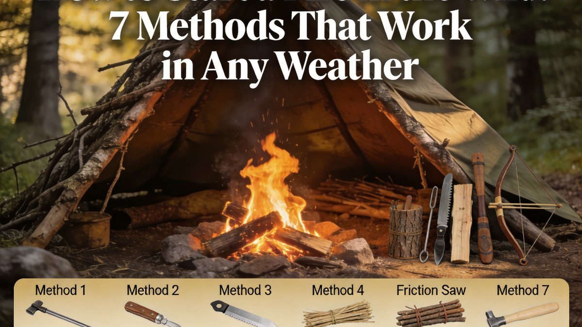 Fire Starting Without Matches: Techniques Every Outdoorsperson Should Know