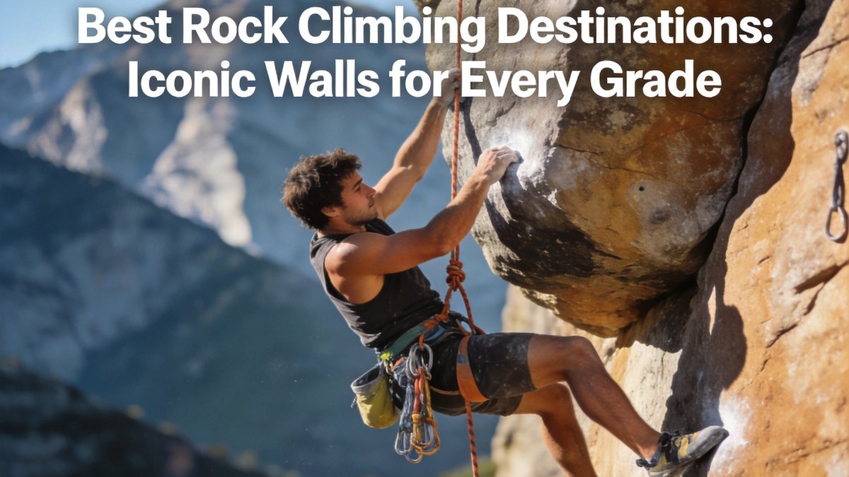 Best Rock Climbing Destinations in the United States and Europe