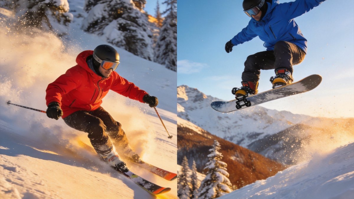 Skiing vs Snowboarding: Which Winter Sport Should You Learn First