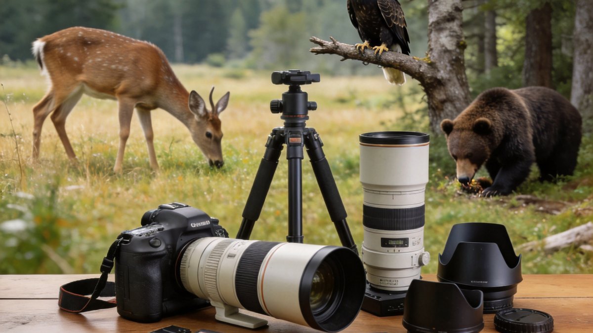Camera Gear for Wildlife Photography: Bodies, Lenses, and Accessories