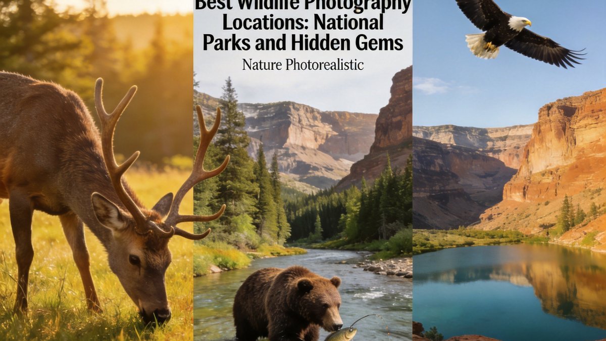 Best Locations for Wildlife Photography in National Parks and Reserves